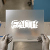 Faith Grunge Block | DTF Transfer Ready to Press | Motivational Heat Transfer
