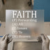 Faith | DTF Transfer Ready to Press | Inspirational Heat Transfer