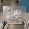 If the Stars Were Made to Worship | DTF Transfer Ready to Press | Scriptural Heat Transfer