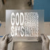 God Says You Are Words | DTF Transfer Ready to Press | Inspirational Heat Transfer