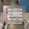 Amen Meaning Christian Proverb | DTF Transfer Ready to Press | Motivational Heat Transfer