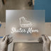 Skater Mom Ice Skate | DTF Transfer Ready to Press | Script Heat Transfer