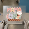Mama Needs Coffee | DTF Transfer Ready to Press | Retro Coffee Heat Transfer