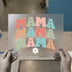 Retro Mama Flower | DTF Transfer Ready to Press | Groovy Heat Transfer