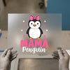 Mama Penguin | DTF Transfer Ready to Press | Cute Animal Heat Transfer