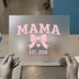 Mama Established 2026 Bow & Heart | DTF Transfer Ready to Press | Retro Style Heat Transfer