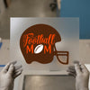 Football Mom Helmet | DTF Transfer Ready to Press | Game Day Heat Transfer