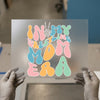 In My Wrestling Mom Era DTF Transfer Ready to Press | Retro Groovy Heat Transfer