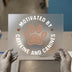 Motivated By Caffeine & Canines | DTF Transfer Ready to Press | Pet Lover Heat Transfer