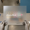 Mama Life Outline | DTF Transfer Ready to Press | Retro Heat Transfer