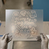 Living My Dog Mom Era DTF Transfer Ready to Press | Pet Lover Heat Transfer