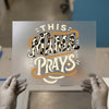 This Mama Prays | DTF Transfer Ready to Press | Leopard Print Heat Transfer