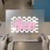 Mama Checkered Retro | DTF Transfer Ready to Press | Groovy Heat Transfer