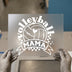 Volleyball Mama Heart | DTF Transfer Ready to Press | Sports Mom Heat Transfer