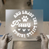Enjoy The Little Paws | DTF Transfer Ready to Press | Retro Pet Heat Transfer