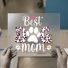 Best Dog Mom Leopard Hearts | DTF Transfer Ready to Press | Pet Lover Heat Transfer