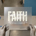 Faith Matthew 17:20 | DTF Transfer Ready to Press | Christian Heat Transfer