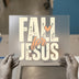 Fall for Jesus DTF Transfer Ready to Press | Distressed Christian Heat Transfer