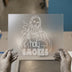 Holy Smokes Jesus Outline Design | DTF Transfer Ready to Press | Humorous Heat Transfer