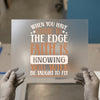 Faith is Knowing You Will Fly | DTF Transfer Ready to Press | Inspirational Heat Transfer