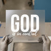 God is in Control DTF Transfer Ready to Press | Faith Distressed Heat Transfer