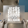Jesus Is My Savior | DTF Transfer Ready to Press | Christian Heat Transfer