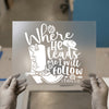 Inspiring Country Boots DTF Transfer Ready to Press | Faith Heat Transfer
