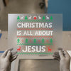 Christmas Is All About Jesus | DTF Transfer Ready to Press | Ugly Sweater Heat Transfer