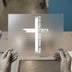 Pray Through It Cross | DTF Transfer Ready to Press | Faith Heat Transfer