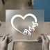 Heart with Jesus Script | DTF Transfer Ready to Press | Faith Heat Transfer
