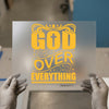 God Over Everything Design | DTF Transfer Ready to Press | Decorative Heat Transfer