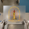 Psalm 119:130 Candle | DTF Transfer Ready to Press | Inspirational Heat Transfer