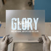 Isaiah 60:1 Glory Crosses | DTF Transfer Ready to Press | Christian Heat Transfer