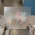 Grow In Grace Flowers | DTF Transfer Ready to Press | Outline Floral Heat Transfer