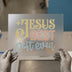 Jesus Best Gift Ever | DTF Transfer Ready to Press | Retro Style Heat Transfer