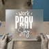 Work Pray Slay | DTF Transfer Ready to Press | Motivational Heat Transfer