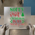 Sorry Santa Christmas is about Jesus | DTF Transfer Ready to Press | Christian Heat Transfer
