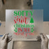 Sorry Santa Christmas is about Jesus | DTF Transfer Ready to Press | Christian Heat Transfer