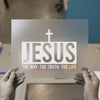 Jesus The Way Truth Life | DTF Transfer Ready to Press | Christian Heat Transfer