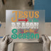 Jesus Is The Reason For The Season | DTF Transfer Ready to Press | Christmas Heat Transfer