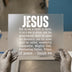 Jesus & Isaiah 9:6 Scripture | DTF Transfer Ready to Press | Christian Heat Transfer
