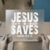 Jesus Saves Romans 10:9-10 | DTF Transfer Ready to Press | Distressed Heat Transfer