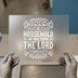 Household We Will Serve The Lord DTF Transfer Ready to Press | Scripture Heat Transfer