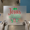 Jesus Is The Reason For The Season | DTF Transfer Ready to Press | Christmas Heat Transfer