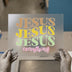 Jesus Everything Retro Bold | DTF Transfer Ready to Press | Faith Heat Transfer