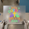 Silly Rabbit Easter is for Jesus DTF Transfer Ready to Press | Christian Easter Heat Transfer