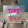 Train Your Mind Quote | DTF Transfer Ready to Press | Retro Style Heat Transfer