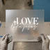 Love Like Jesus DTF Transfer | Ready to Press | Faith Heat Transfer