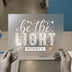 Be The Light Matthew 5:14 | DTF Transfer Ready to Press | Inspiring Heat Transfer