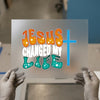 Jesus Changed My Life | DTF Transfer Ready to Press | Retro Christian Heat Transfer